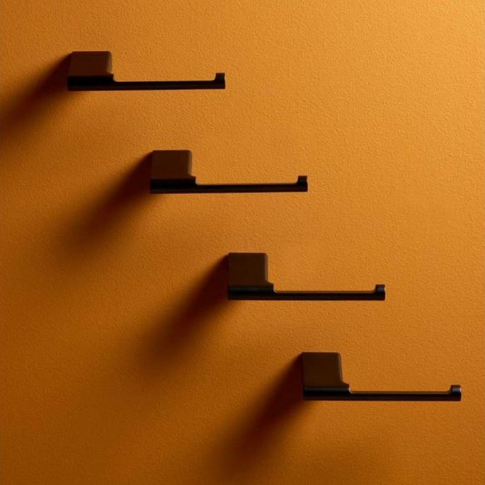 Pressalit Style PR40200 toiletrolhouder mat zwart