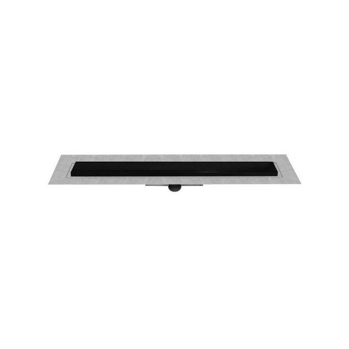 Easy Drain Compact 30 TAF Black EDM1TAFZM50030B douchegoot 50cm zijuitloop