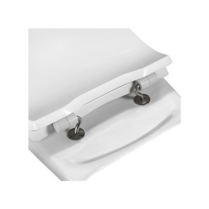Pressalit Objecta Pro 990011-DF7999 toiletzitting met deksel wit polygiene