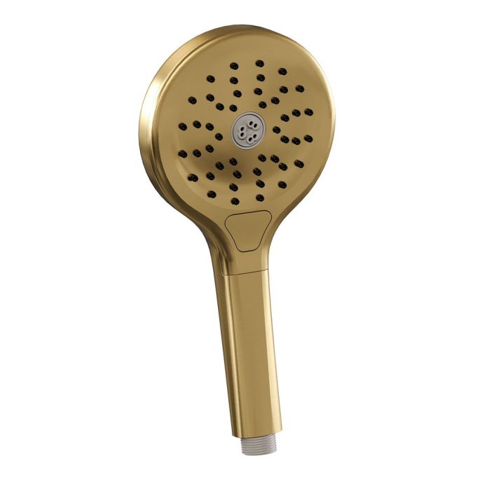 Brauer Edition 5-GG-069 thermostatische inbouw regendouche 3-weg omstelling SET 46 goud geborsteld PVD
