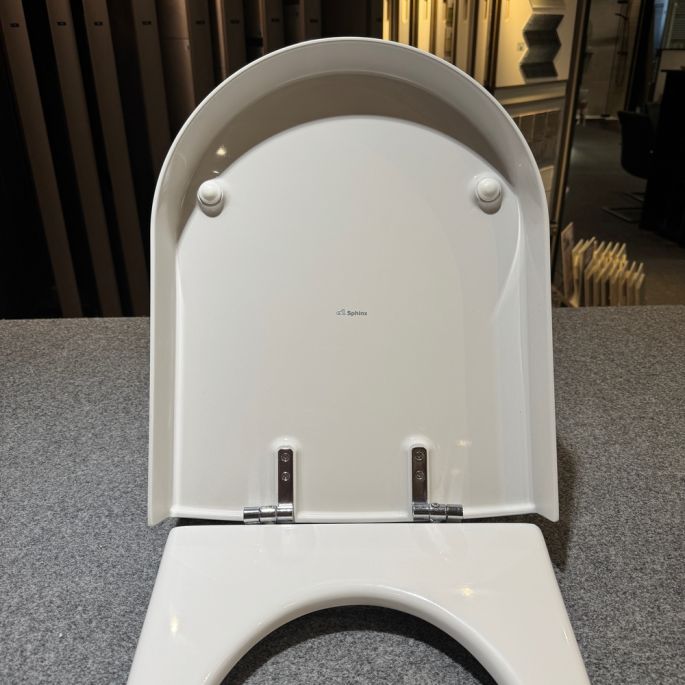Sphinx 420 S8H5501R000 OLW-12 toiletzitting met deksel wit (OUTLET)