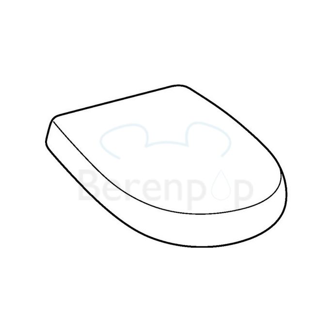 Geberit 4U 574410000 toiletzitting met deksel wit