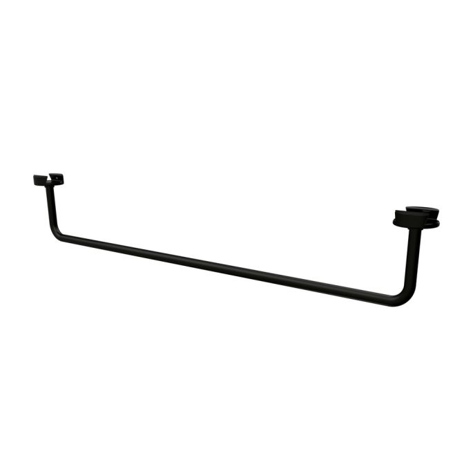 Geesa Leev 918207-06 handdoekrek zwart