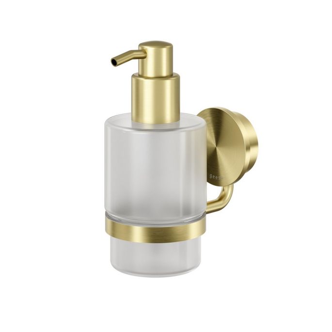Geesa Opal Brushed Gold 917216-07 zeepdispenser 200 ml goud geborsteld