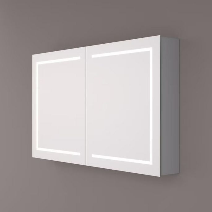 Hipp Design SPK 61060 luxe spiegelkast met LED baan rondom 60x70x14cm