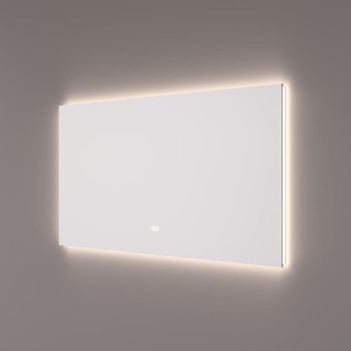 Hipp Design SPV 12510 KW spiegel 80x70cm met indirecte LED verlichting rondom en spiegelverwarming