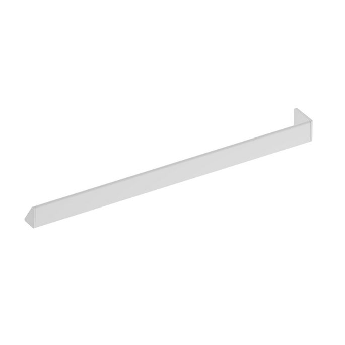 Inda Indissima A88150WM vlag vormige handdoekstang mat wit