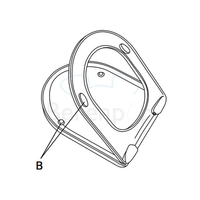 Villeroy en Boch Omnia Architectura 98M96101 toiletzitting met deksel wit *niet meer leverbaar*