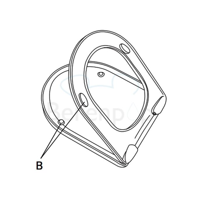 Villeroy en Boch Omnia Architectura 98M96109 toiletzitting met deksel pergamon *niet meer leverbaar*