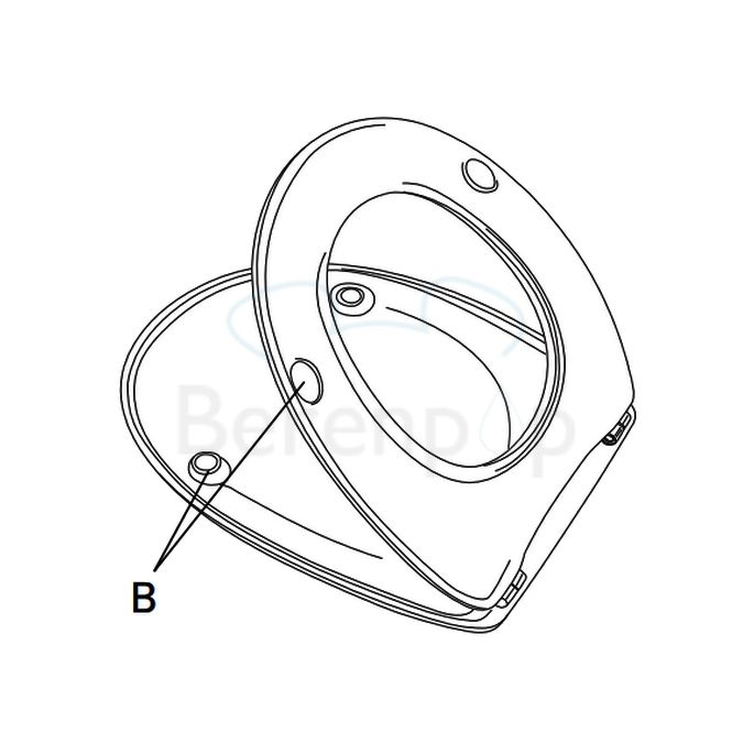 Villeroy en Boch Omnia Pro / O.Novo 88206101 toiletzitting (kinderzitting) met deksel wit *niet meer leverbaar*