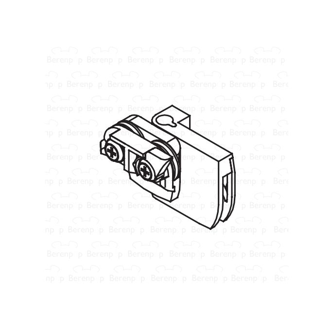 Artweger Lifeline LZ105 set rolgeleiders nr.5, 1 x links, 1 x rechts