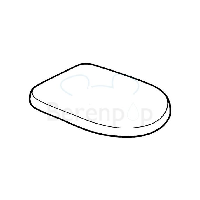 Keramag Mango 573800010 toiletzitting met deksel manhattan *niet meer leverbaar*