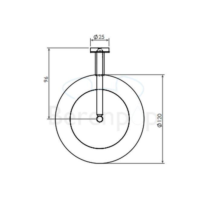 Clou Slim CL090304241 toiletborstel garnituur wand rvs geborsteld (OUTLET)