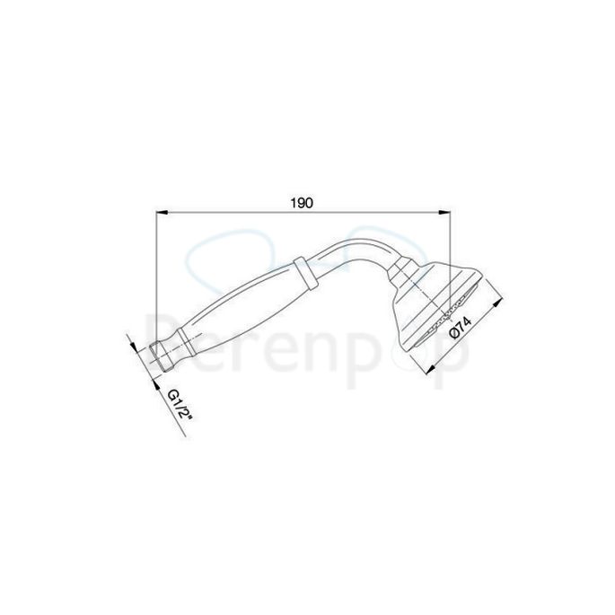 Fima Carlo Frattini F2059CR handdouche chroom