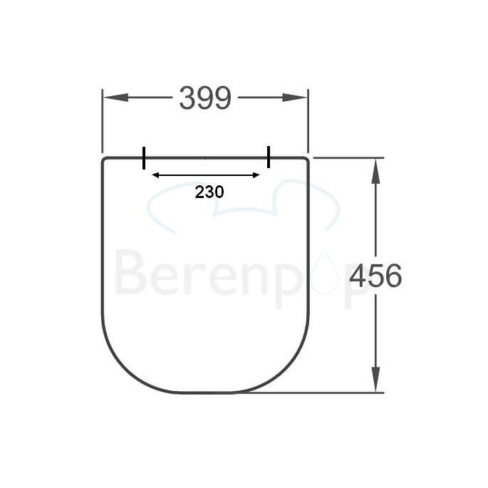 Sphinx 300 Comfort S8H51103000 toiletzitting met deksel wit *niet meer leverbaar*