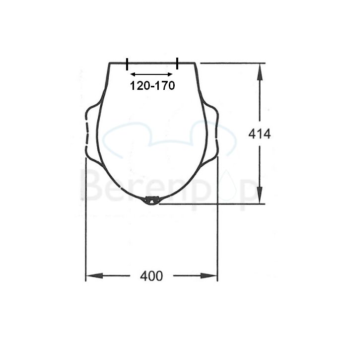 Sphinx 300 Kids Turtle S8H51110000 toiletzitting (kinderzitting) met deksel wit *niet meer leverbaar*