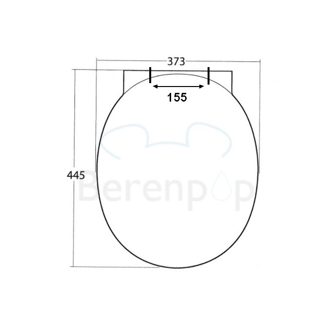 Sphinx 350 S8H528S1000 toiletzitting met deksel wit *niet meer leverbaar*