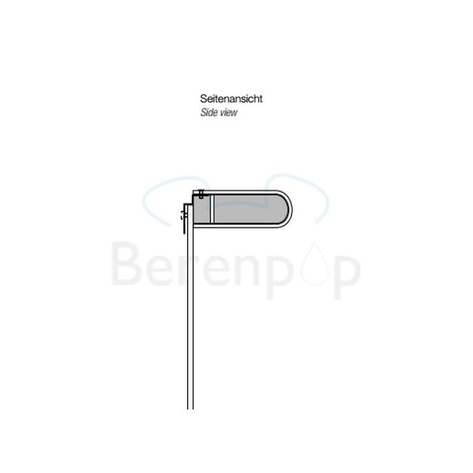 Decor Walther 0419434 BOOK 1-15 LED spiegellamp dimbaar 15x11,5cm geborsteld nikkel
