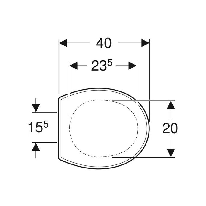 Geberit 300 Kids S8H51102000G toiletzitting (kinderzitting) met deksel wit