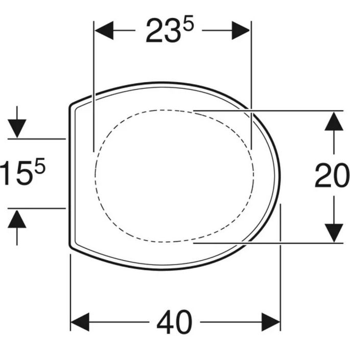 Geberit Bambini 573334000 toiletzitting (kinderzitting) met deksel wit