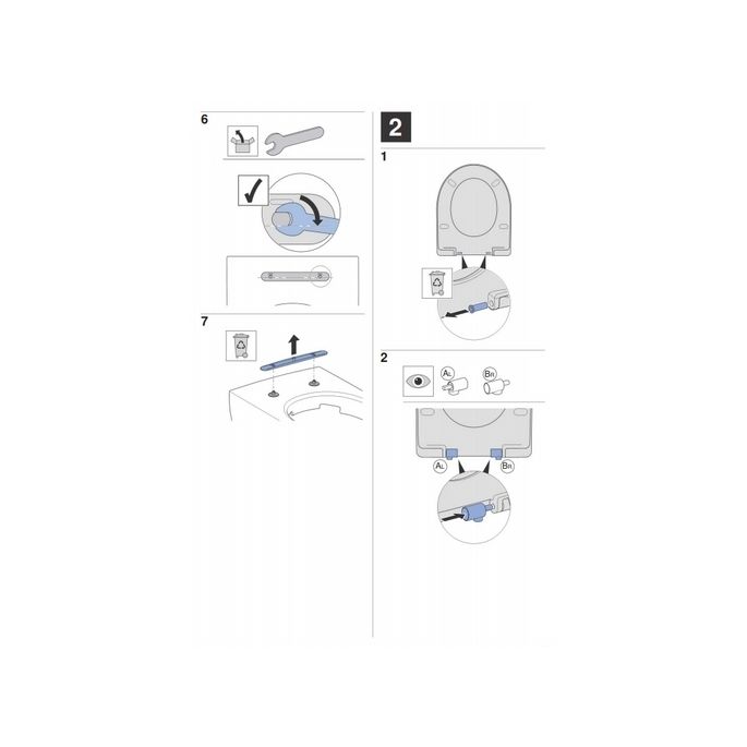 Geberit Icon 500837011 toiletzitting met deksel wit