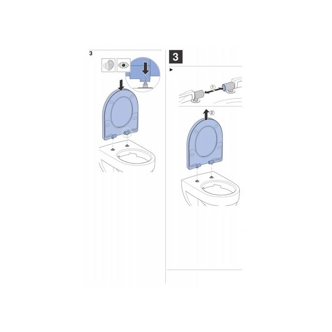 Geberit Icon 500837011 toiletzitting met deksel wit