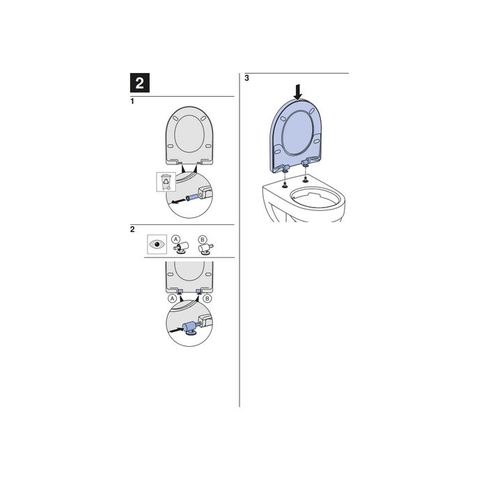 Geberit Icon 574130000 toiletzitting met deksel wit