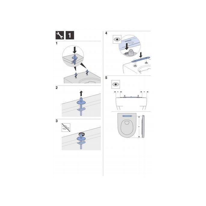 Geberit Icon 500835011 slimseat toiletzitting met deksel wit