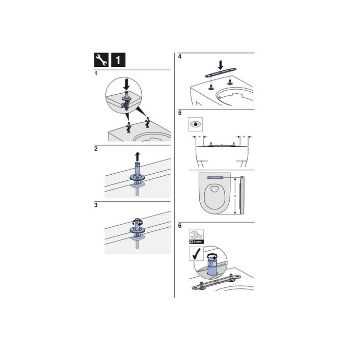 Geberit Icon 574130000 toiletzitting met deksel wit