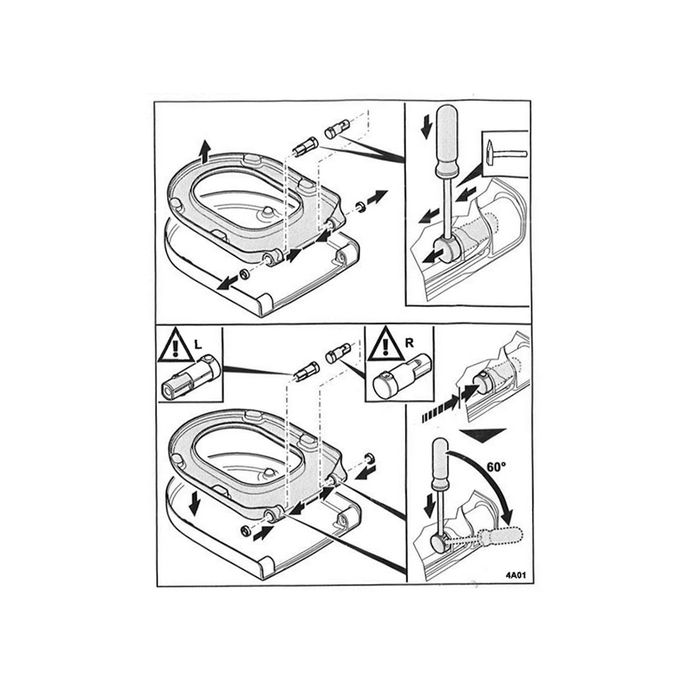 Villeroy en Boch Architectura Compact - Subway Compact - Subway 2.0 Compact 92229200 softclose demperset t.b.v. toiletzitting