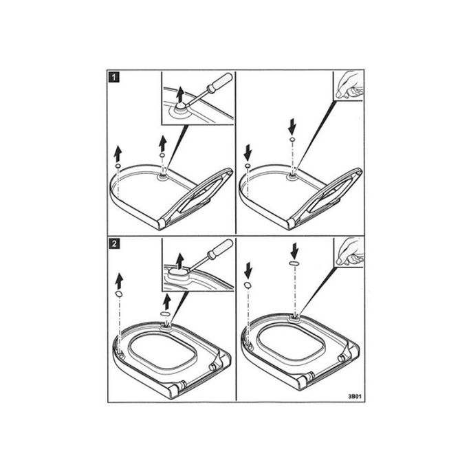 Villeroy en Boch Avento - Aveo New Generation - Labelle - Subway - Subway 2.0 - Arriba 92209200 buffers ovaal