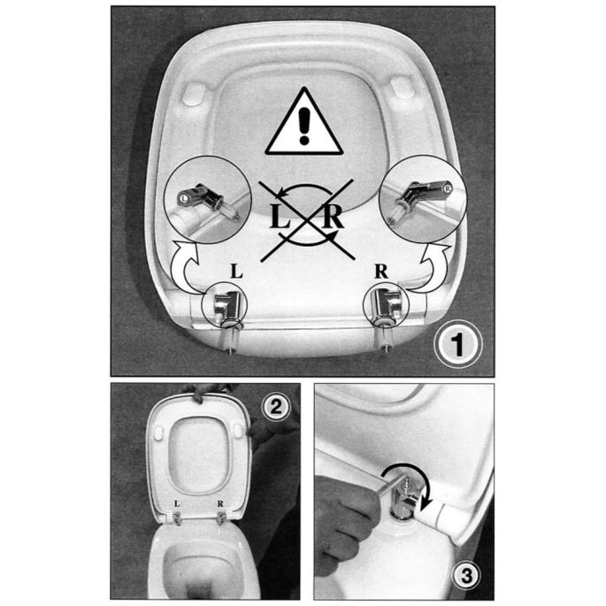 Sphinx 380 S8H50508000 OLW-18 softclose toiletzitting met deksel wit (OUTLET)