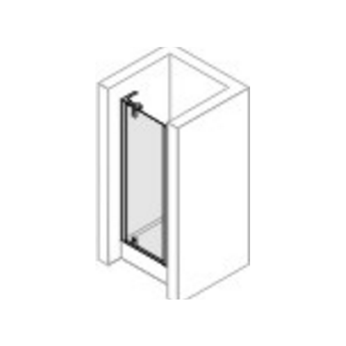Huppe 1002, 054214 drain profile for revolving door in niche