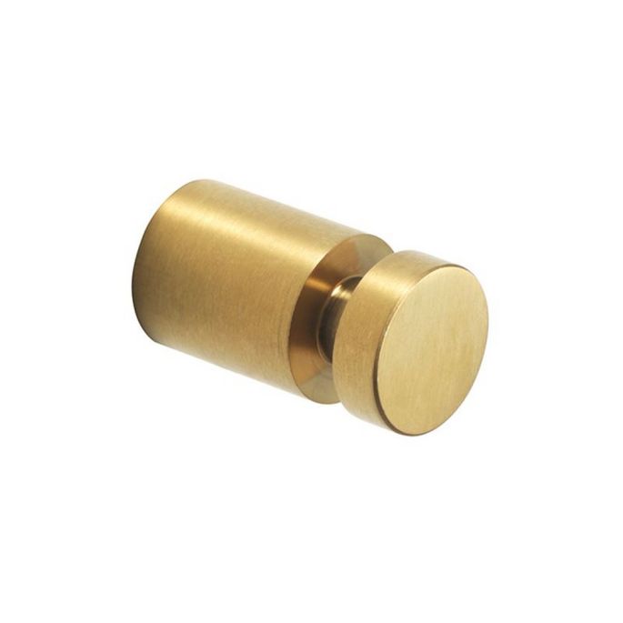 Pressalit Choice Q70100 handdoekhaakje geborsteld messing (2 stuks)