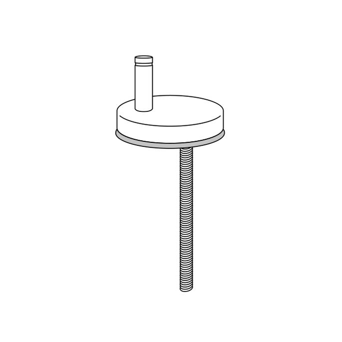 Pressalit 3 684000-D38999 toiletzitting met deksel wit