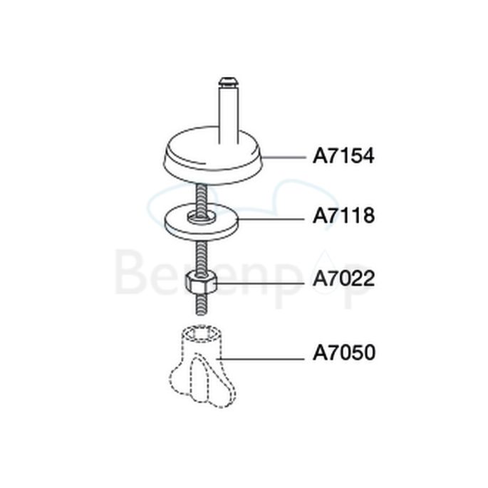 Pressalit Code 778000-DD7999 toiletzitting met deksel wit