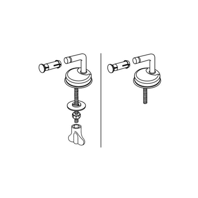 Pressalit Objecta D 172111-BR7999 toiletzitting met deksel zwart polygiene