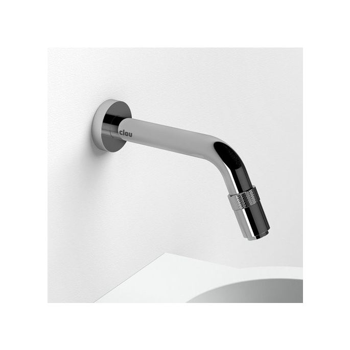 Clou Freddo 11 CL0603015 wall hand wash basin tap chrome