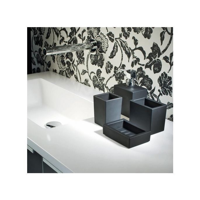 Decor Walther Glass 0842560 DW 946 multi box zwart mat glas