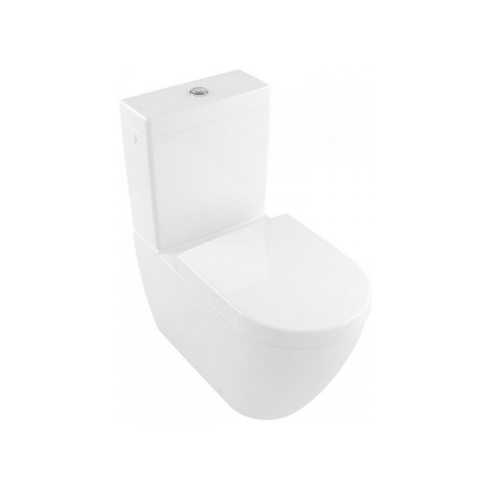 Villeroy en Boch Subway 2.0 9M68S1R2 toiletzitting met deksel wit (Star White CeramicPlus) *niet meer leverbaar*