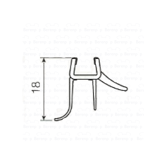 Artweger Highline+ 4PZ207 lekstrip set 1 horizontaal