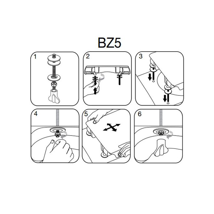 Pressalit Calmo 556000-BZ5999 toiletzitting met deksel wit