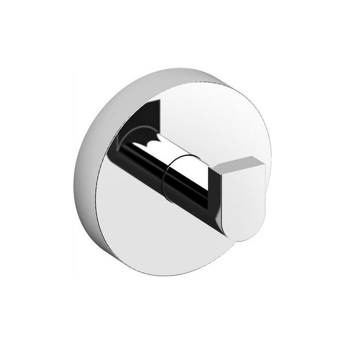 Clou Flat CL0902064 set van 2 stuks kledinghaak chroom