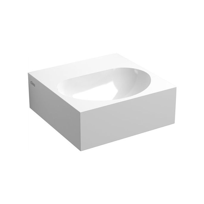 Clou Flush 4 CL0303041 keramiek fontein 27cm wit (OUTLET)