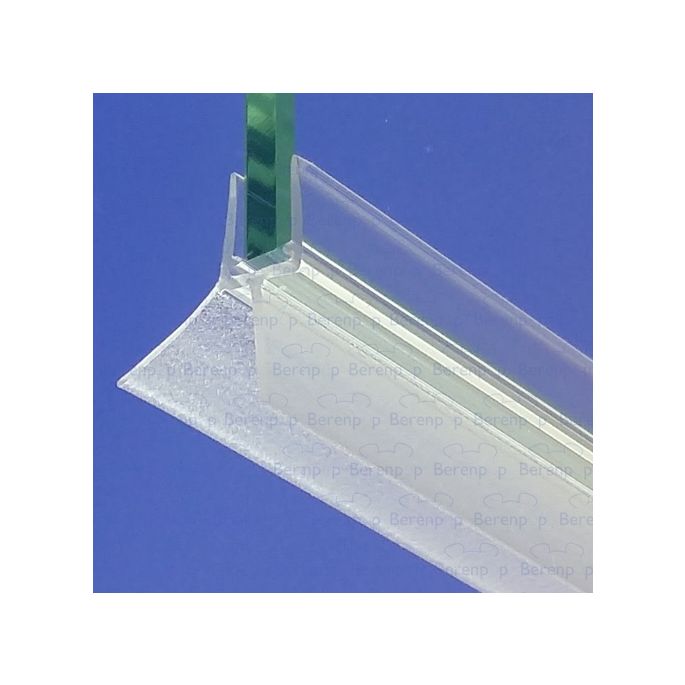 Exa-Lent Universal DS012005 - G05021200 helder doucheprofiel 2 flapjes 200cm - 5mm