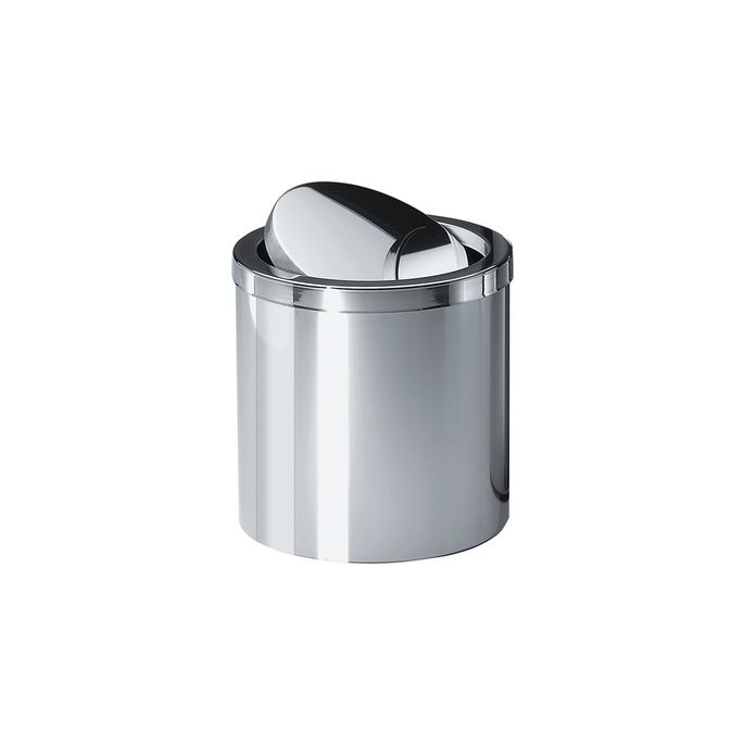 Decor Walther 0608070 DW 125 afvalbak met swingdeksel 21xø20cm RVS gepolijst