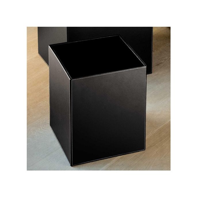 Decor Walther Brownie 0925060 BROWNIE PK afvalbak kunstleder zwart