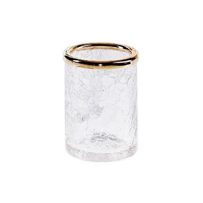 Decor Walther Crack 0933120 CR BER beker craquelé glas/ goud