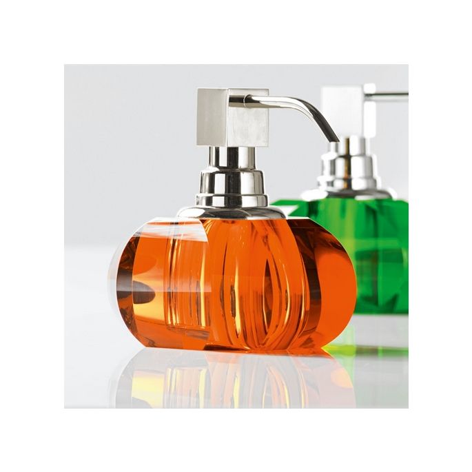 Decor Walther Crystal 0924281 KR SSP zeepdispenser (chroom pompje) Amber Crystal