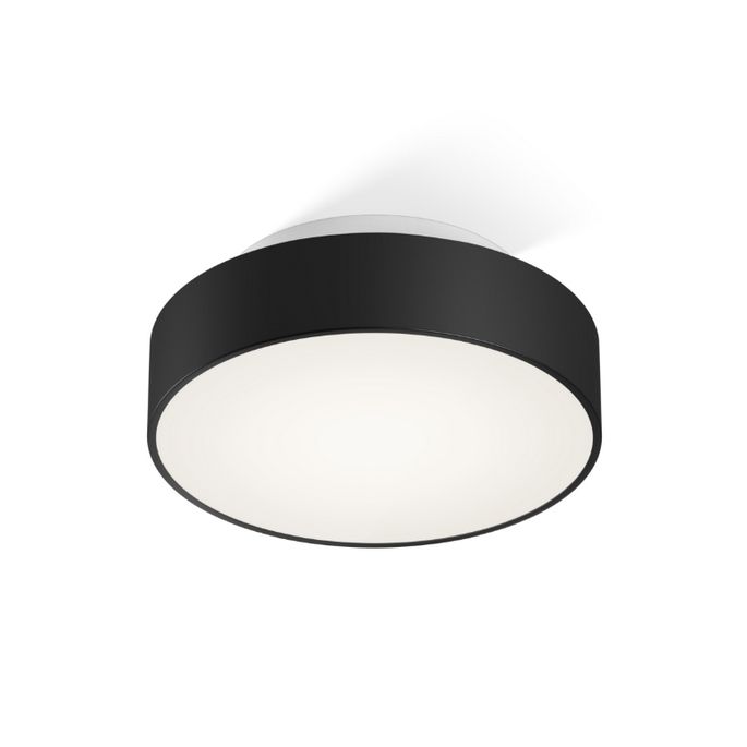 Decor Walther 0219260 CONECT 32 N LED wand- plafondlamp ø32cm mat zwart